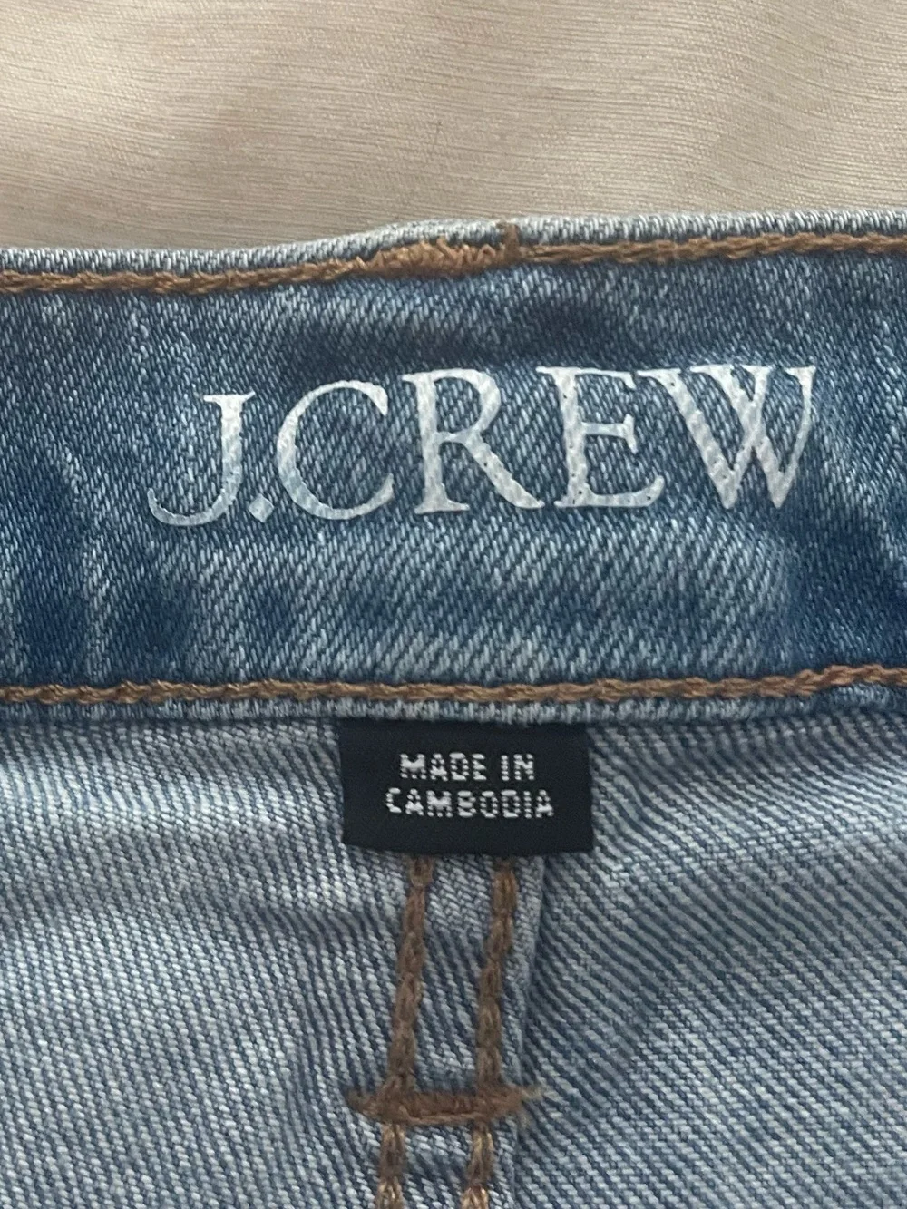 J. Crew Slim Boyfriend Mid-rise Denim Jeans 25